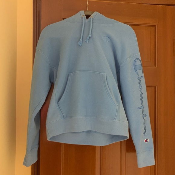 Champion Sweaters - BLUE CHAMPION/UO HOODIE
